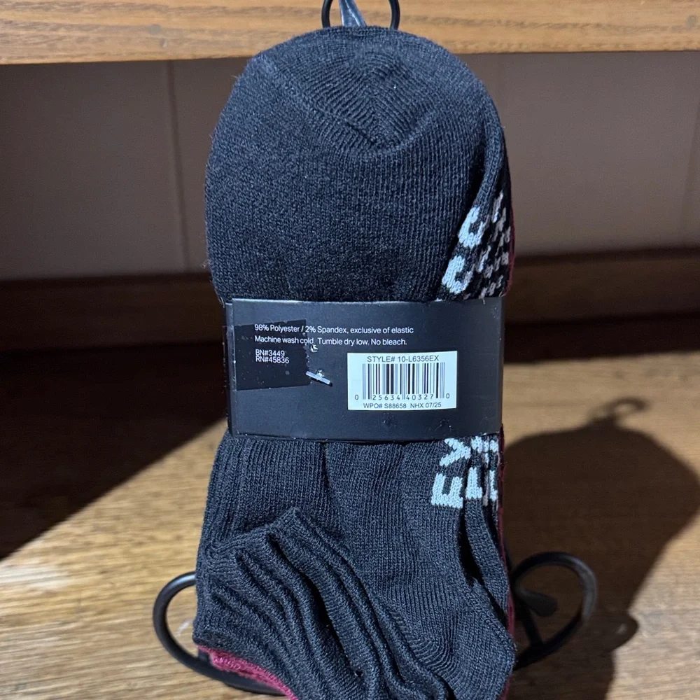 Express Pink and Gray Low Cut Socks 10 Pack